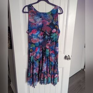Blackmilk XL Friends Not Anemonies Dress